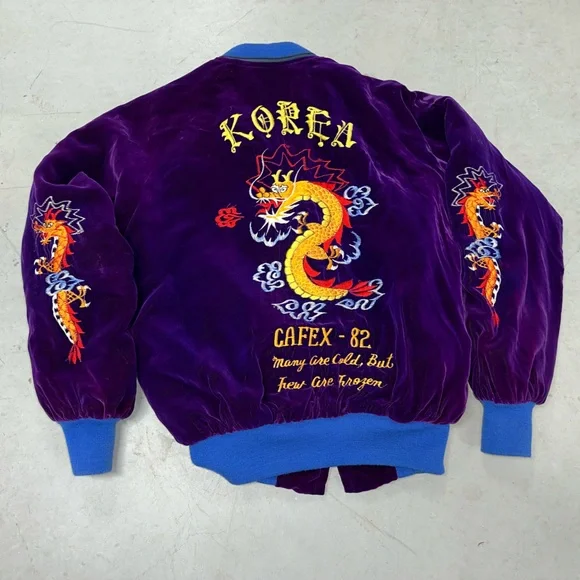 Vintage | Jackets & Coats | Korea Souvenir Jacket | Poshmark